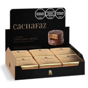 Alfajor Cachafaz Chocolate 12 X 60g