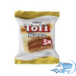 Alfajor Tofi Blanco Triple x 73g