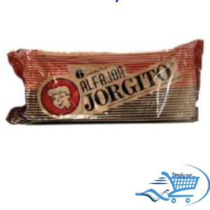 Alfajor Jorgito Negro Blister 6 x 55g