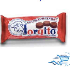 Alfajor Jorgito Mini Chocolate Blister 6x 25,83g