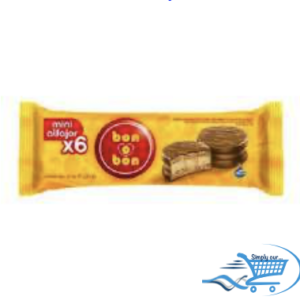 Alfajor BonoBon Mini Choc Blister 6 x 19,5g