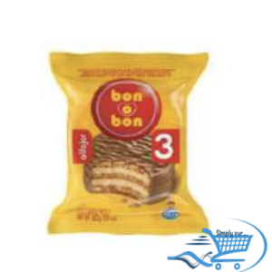 Alfajor BonoBon Negro Triple x 60g