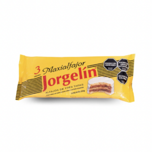 Alfajor Jorgelin Glaseado 3 x 85g