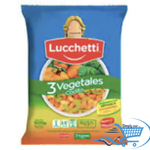 Fideos Lucchetti 3 Vegetales Codito x 500g