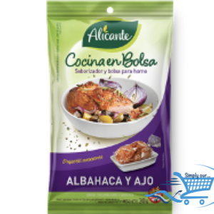 Cocina en Bolsa Alicante Albahaca/Ajo 10 x 30g