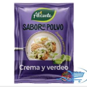 Sabor en Polvo Alicante Crema/Verdeo 40 x 7,5g
