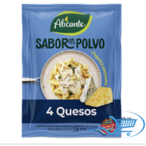 Sabor en Polvo Alicante 4 Quesos 40 x 7,5g