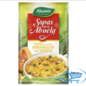 Sopas De la Abuela Alicante Verduras.Huerta 10 x 72g