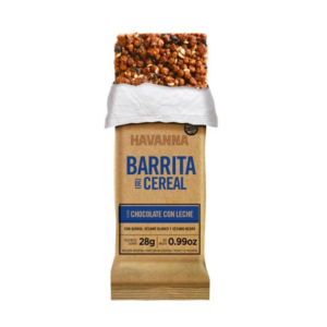 Barrita de Cereal Havanna Chocolate c/ leche x 28g