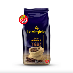 Cafe en Grano La Virginia Puro Aroma x 500g