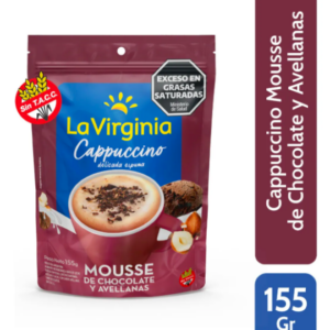 Café La Virginia Capuccino Mousse Choc/Avellanas 10 x 155g