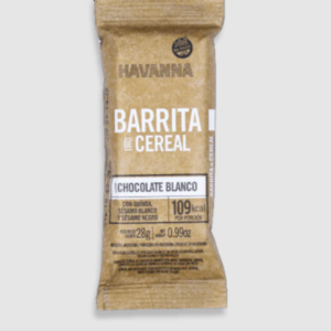 Barrita de Cereal Havanna Choc. Blanco x 28g