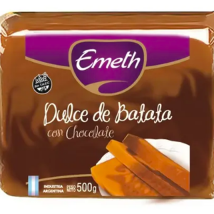 Dulce de Batata  y Chocolate Emeth x 500g