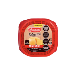 LA SERENISIMA QUESO SEMIDURO MINIFYNBO x 500 GRS