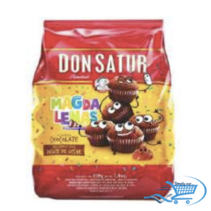 Magdalenas de Chocolate c/Ddl Don Satur x 220g