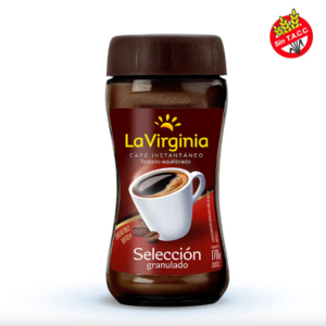 Café La Virginia Selección Granulado Instantaneo Frasco x 170g