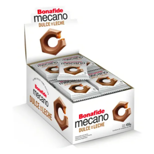Chocolate Mecano Dulce de leche 24 x 19g