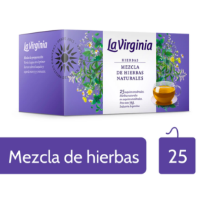 Hierbas Mezcla De Hierbas Naturales La Virginia 25 x 1,4g
