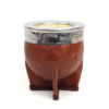 Mate Imperial Calabaza – Acero Liso - NEGRO