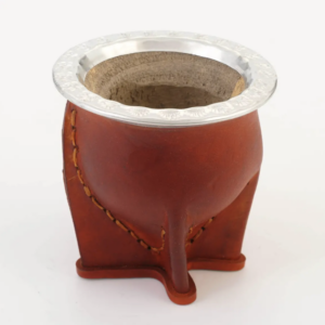 Mate Camionero Calabaza – Aluminio CinceladO - MARRON
