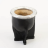 Mate Camionero Calabaza – Aluminio Cincelado - NEGRO
