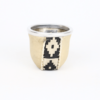 Mate Vidrio – Cuero BLANCO
