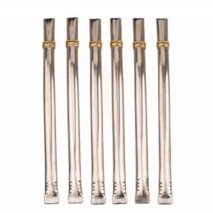 Bombilla Chata – Acero Inoxidable