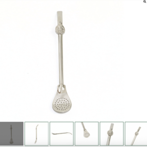 Bombilla Alpaca – COCO con DIJE