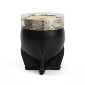 Mate Imperial Calabaza – Alpaca Liso - NEGRO
