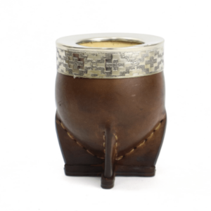 Mate Imperial Calabaza – Alpaca Liso - MARRON