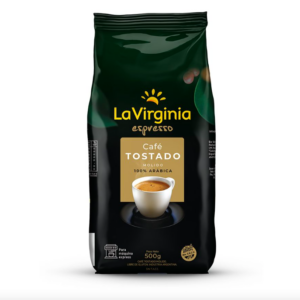 Café Expresso Molido La Virginia Tostado 100% Arabica x 500g