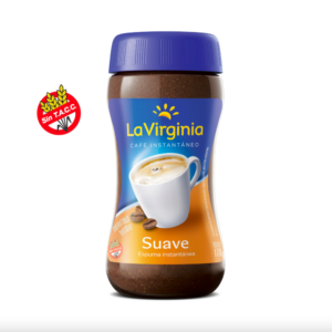 Café La Virginia Suave Instantaneo Frasco x 170g