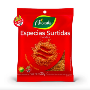 Especias Surtidas Molidas Alicante 12 x 25g