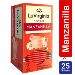 Hierbas Manzanilla La Virginia 25 x 1g