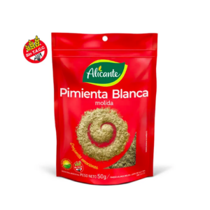 Pimienta Blanca Molida Alicante 12 x 50g