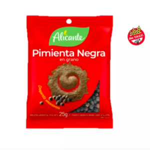 Pimienta Negra en Grano Alicante 12 x 25g