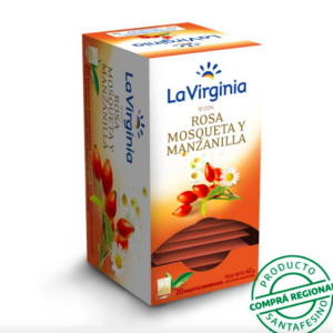 Té Rosa Mosqueta Y Manzanilla La Virginia 20 x 2g