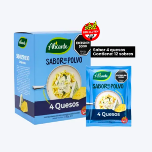 Alicante Sabor en Polvo 4 Quesos 12x7,5g