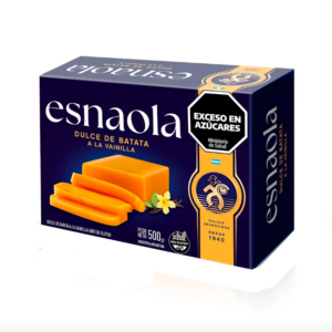 Esnaola dulce de batata a la vainilla